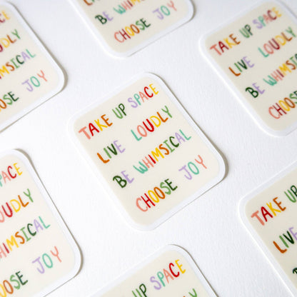 Choose Joy Sticker
