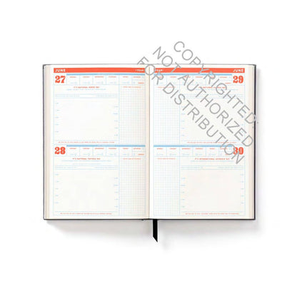 The Perpetually Late Show Undated Standard Planner