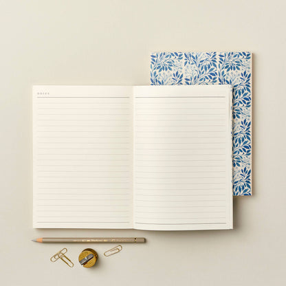 Blue Flora Weekly Planner