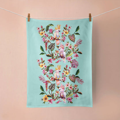 Cockatoo Birds | TEA TOWEL