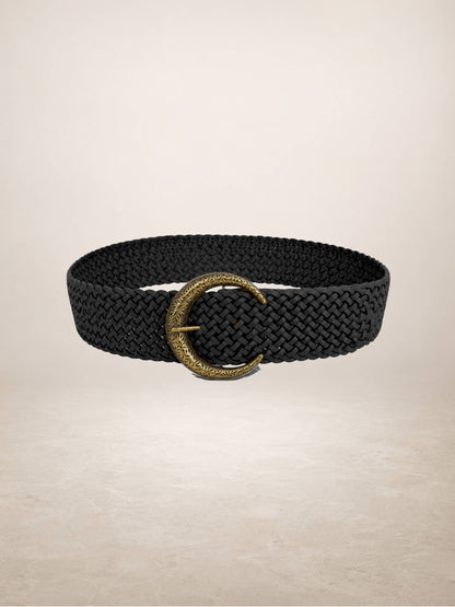 LIMIA - Leather belt: Camel / + 100 cm