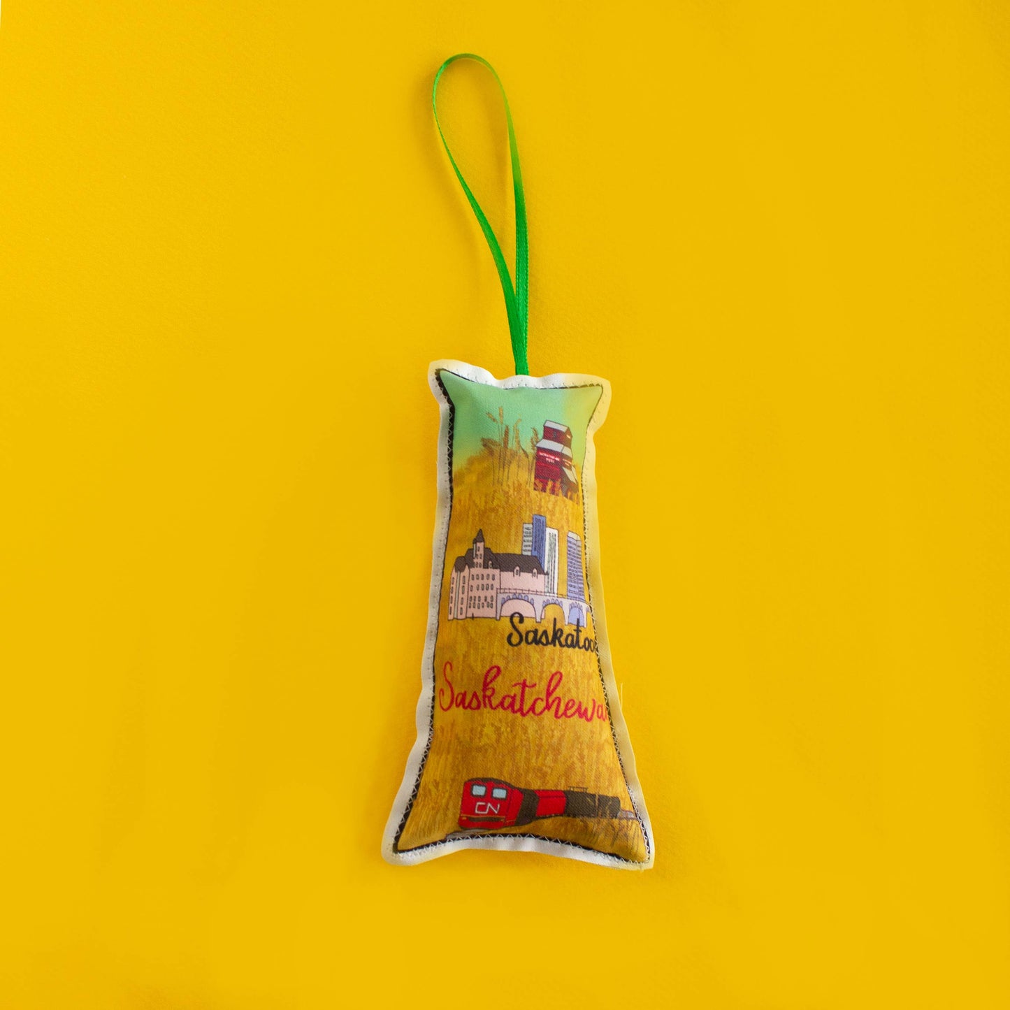 Saskatchewan map ornament