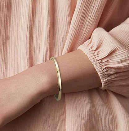 Belle- Memory Steel Bangle- Flexi and wrap: Silver