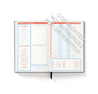 The Perpetually Late Show Undated Standard Planner