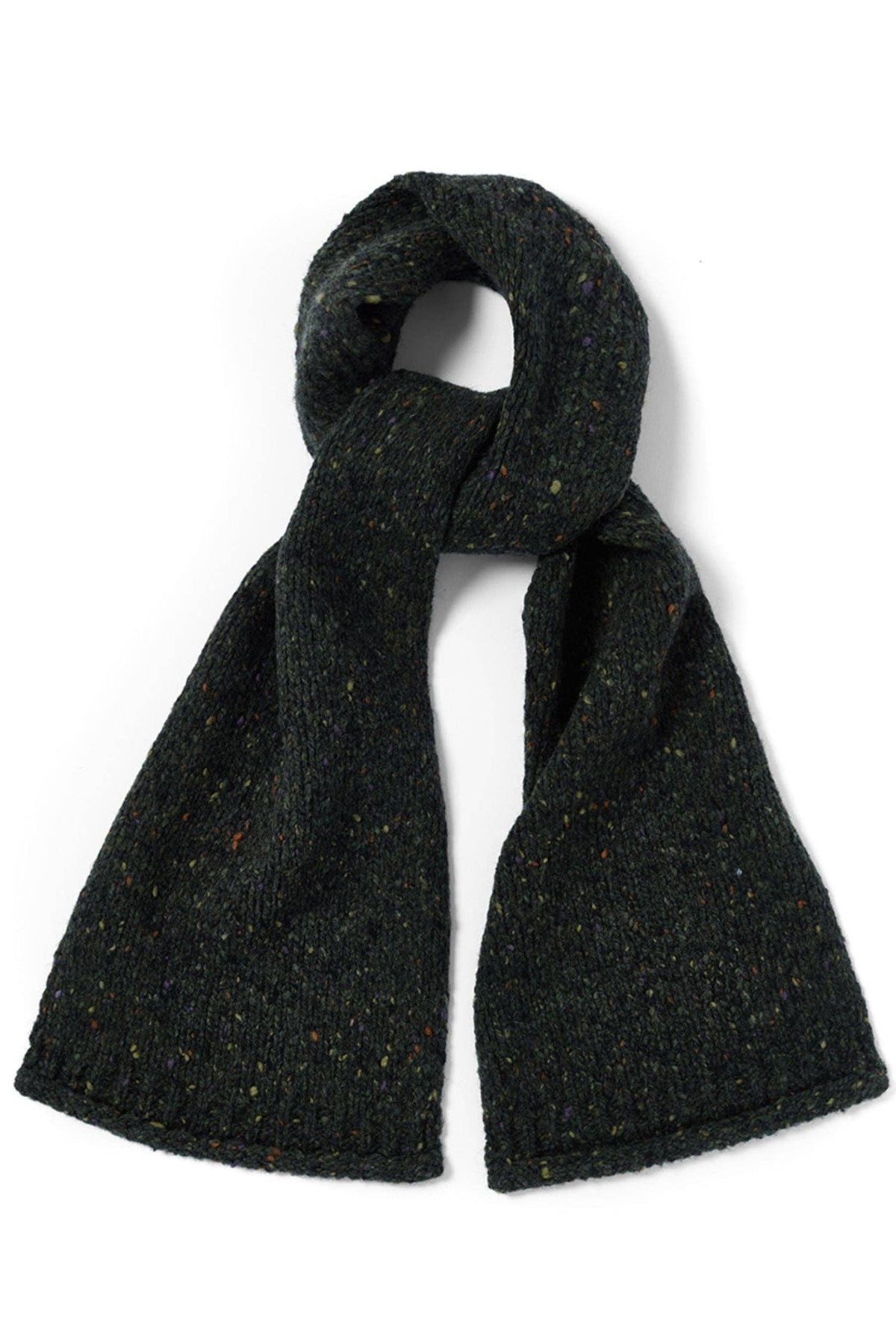 Sliabh Bawn Nepped Scarf - Green: One Size