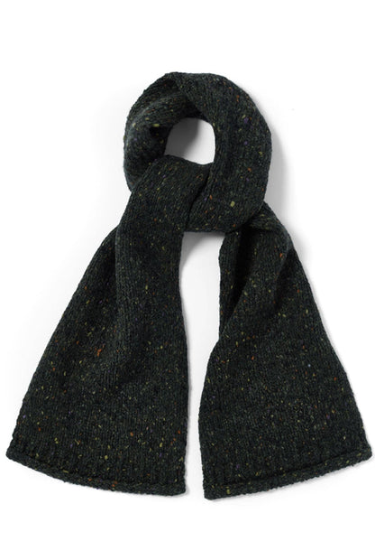 Sliabh Bawn Nepped Scarf - Green: One Size