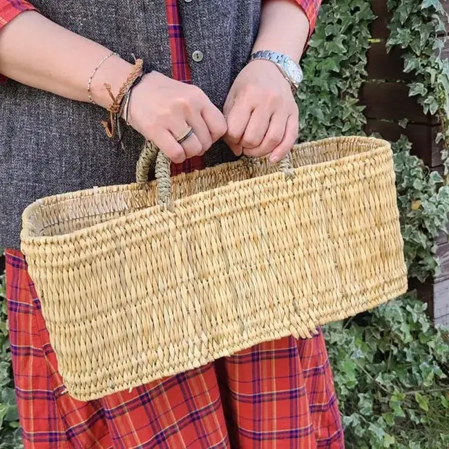 Natural Reed Storage Basket