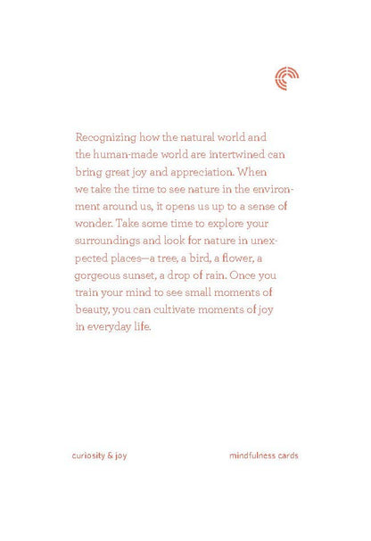 Mindfulness Cards