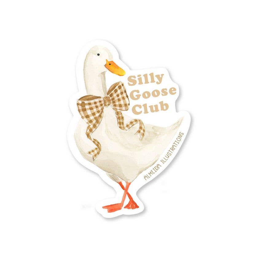 Silly Goose Club Sticker