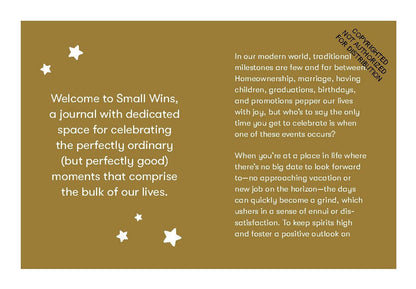 Small Wins