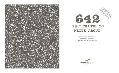 642 Tiny Things to Write About