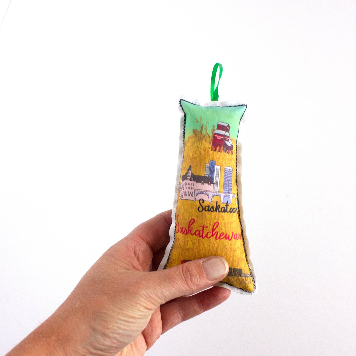 Saskatchewan map ornament