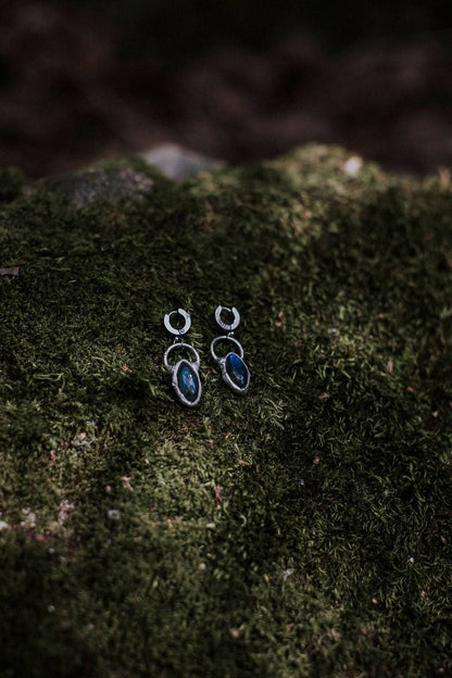 Labradorite Alchemy Earrings | Transformation Gemstone Drop