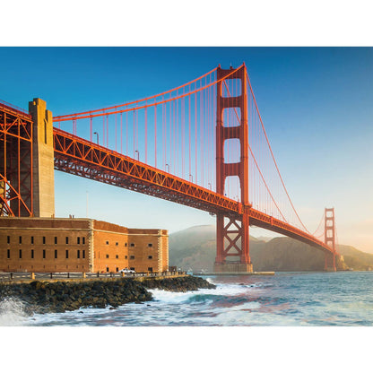 Golden Gate Bridge Diamond Painting Kit: 01 Multi