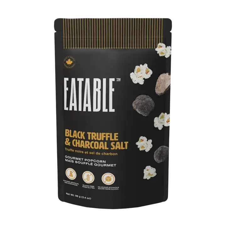 Black Truffle & Charcoal Salt 🧂Sweet & Savoury Popcorn