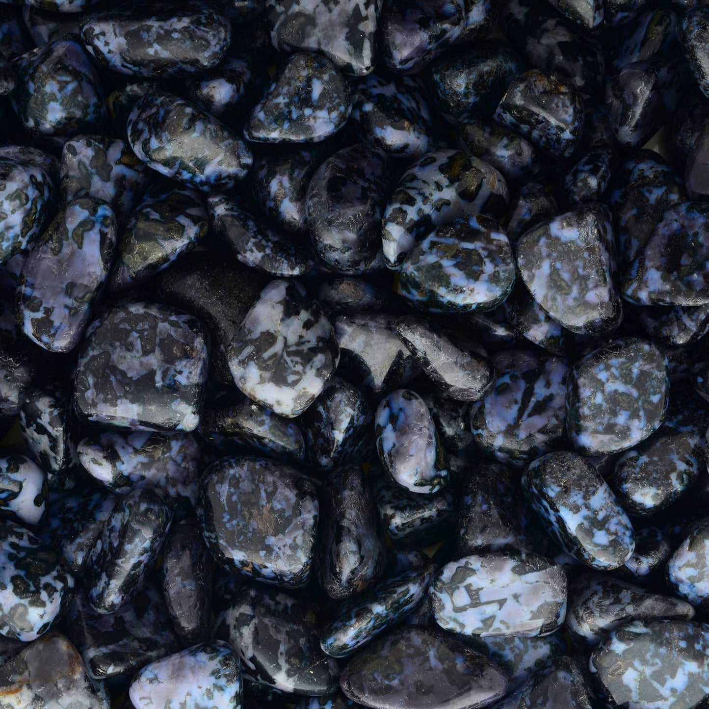 Tumbled Indigo Gabbro - Madagascar (1 lb)