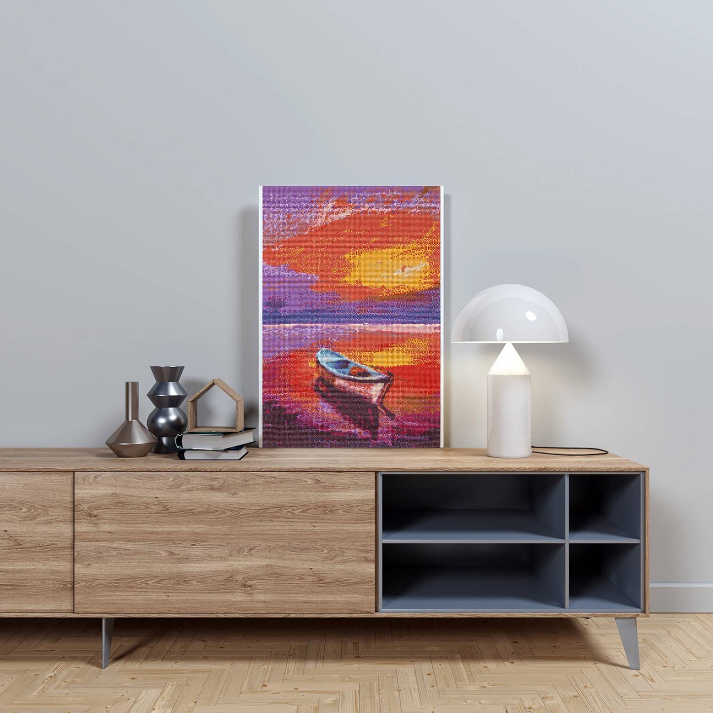 Rowboat Diamond Painting Kit
