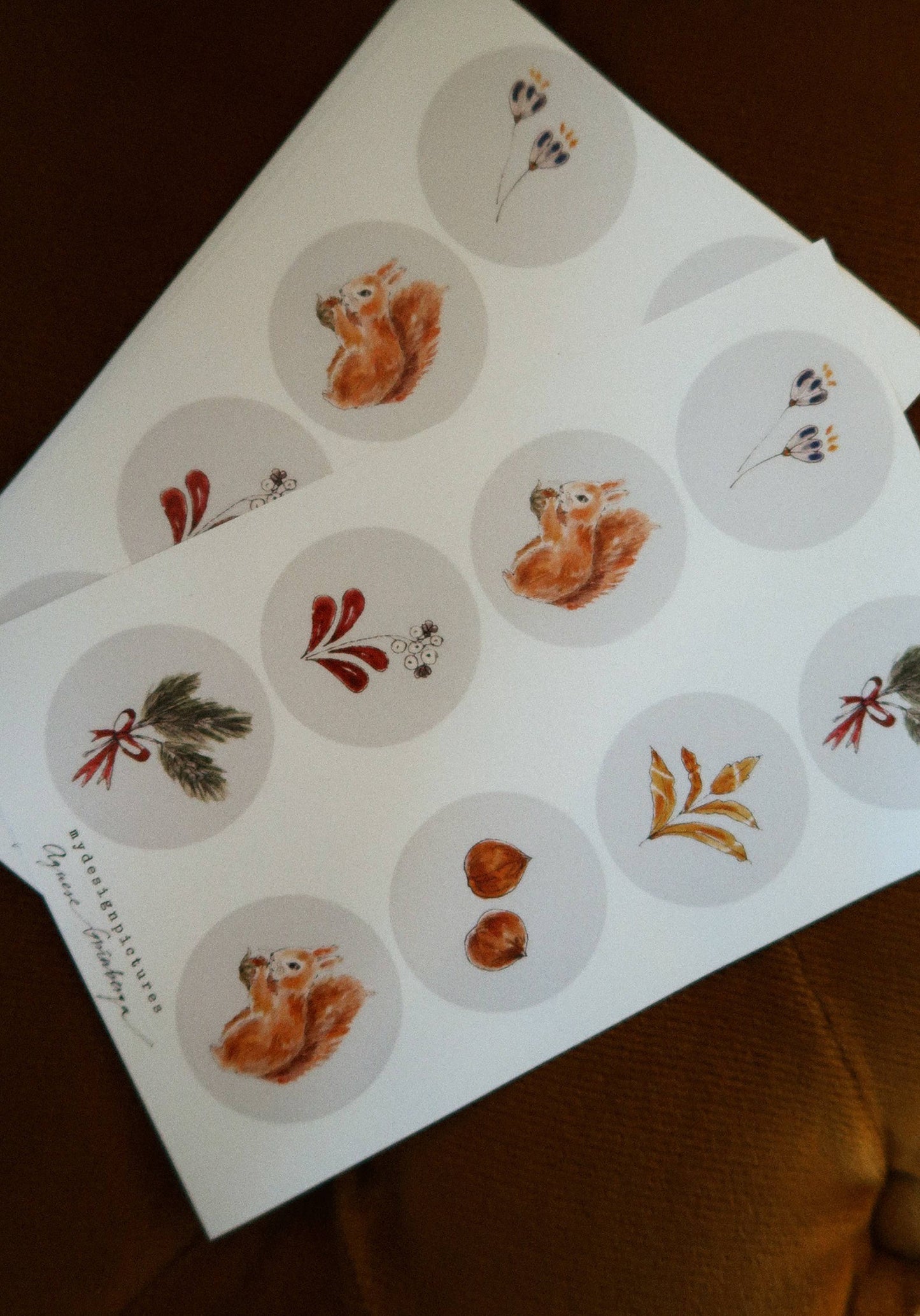 Winter season Sticker Set