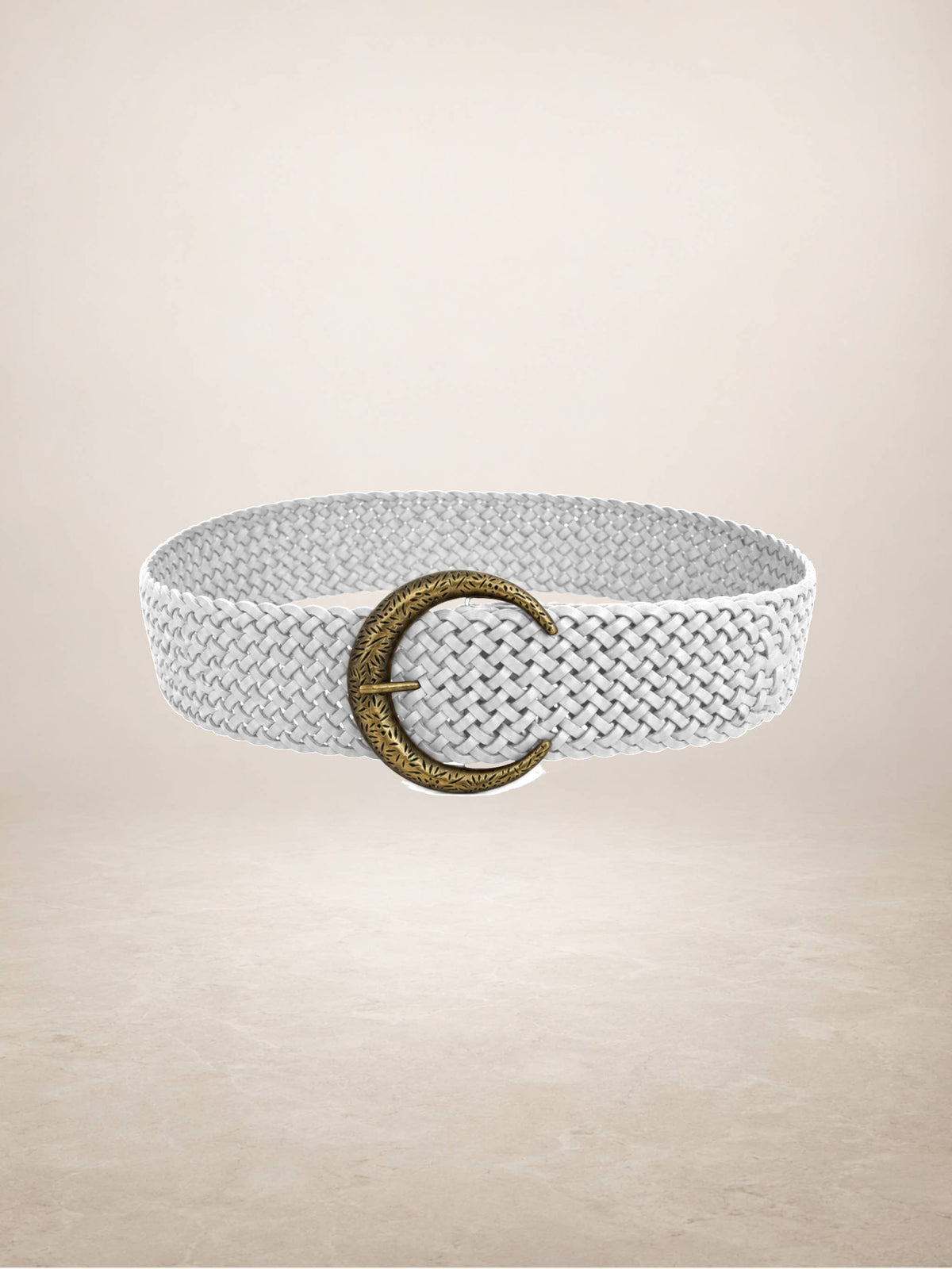 LIMIA - Leather belt: Mustard / + 100 cm