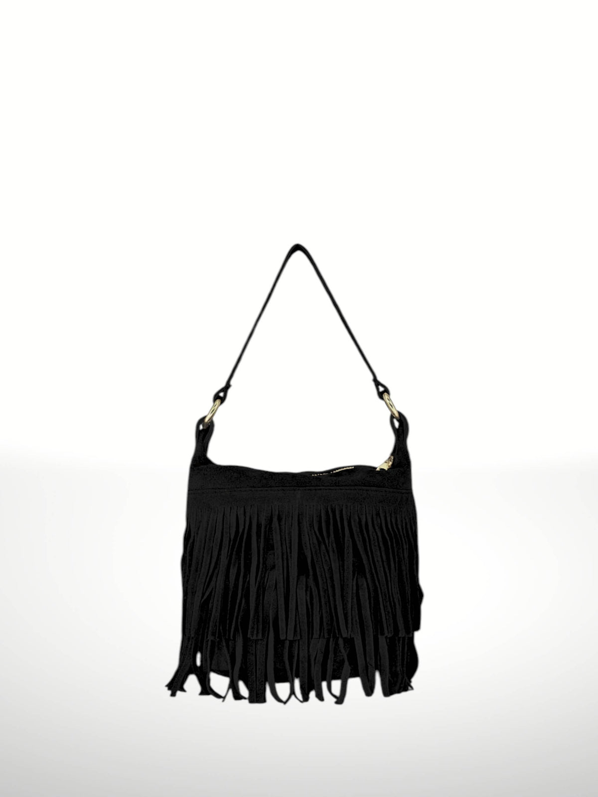 ORQUIDEA - Suede leather bag: Rojo vino