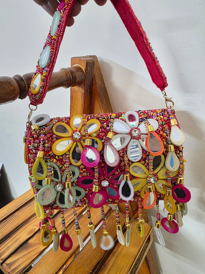 MIRROR FLAP BAG